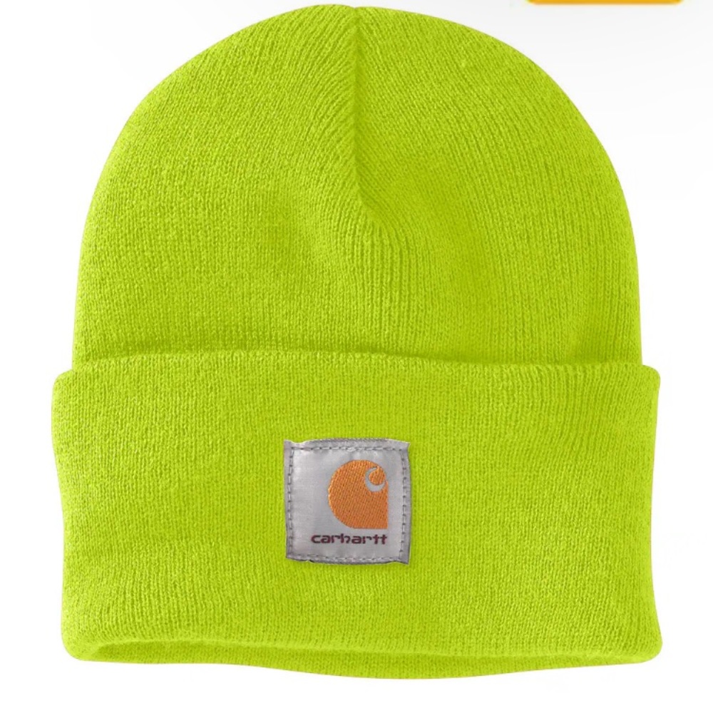 CARHARTT | Knit Cuffed Beanie - bright lime